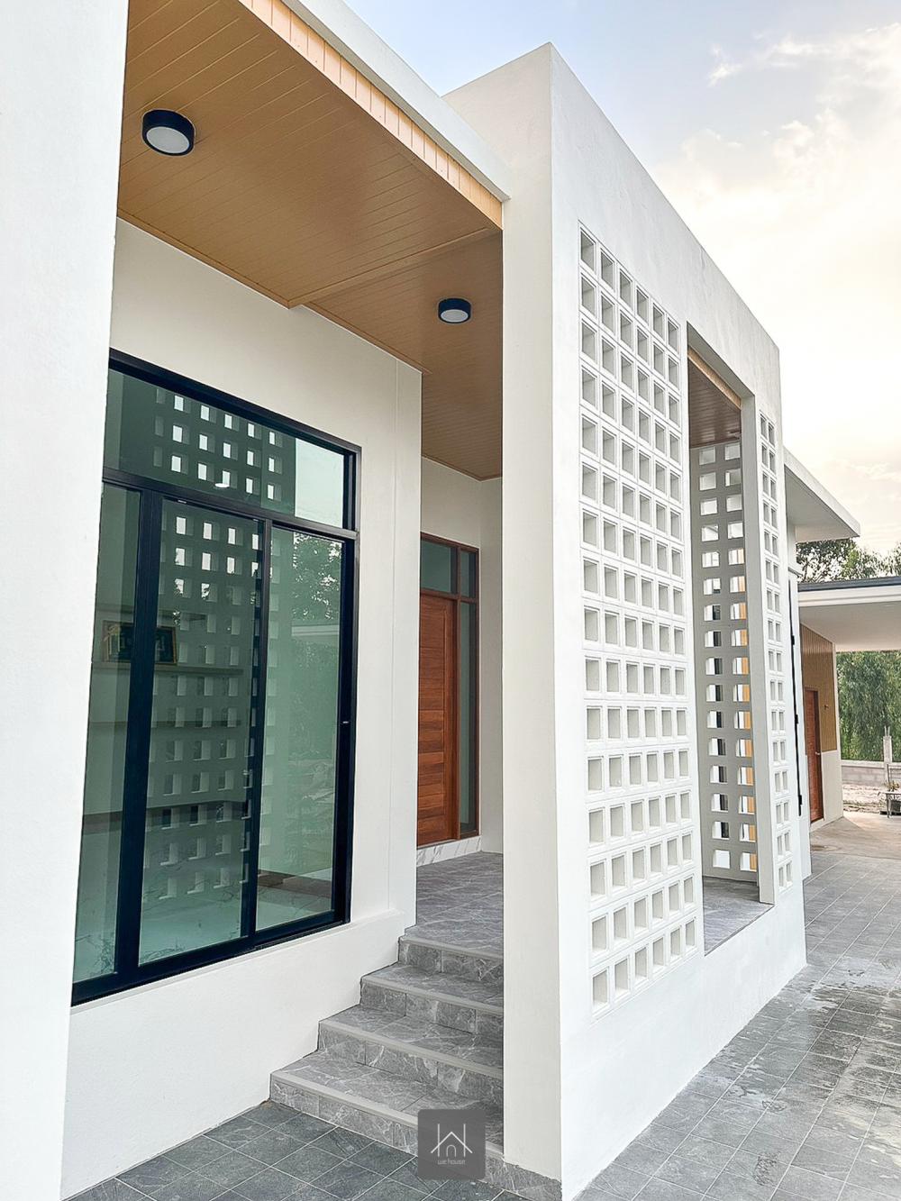 ไอเดียบ้านสวยแบบมินิมอลนอร์ดิก 3 ห้องนอน 2 ห้องน้ำ 1 ห้องโถง 1 ครัว+ซักล้าง และห้องเก็บของ พร้อมที่จอดรถ 2 คัน รูปที่ 35