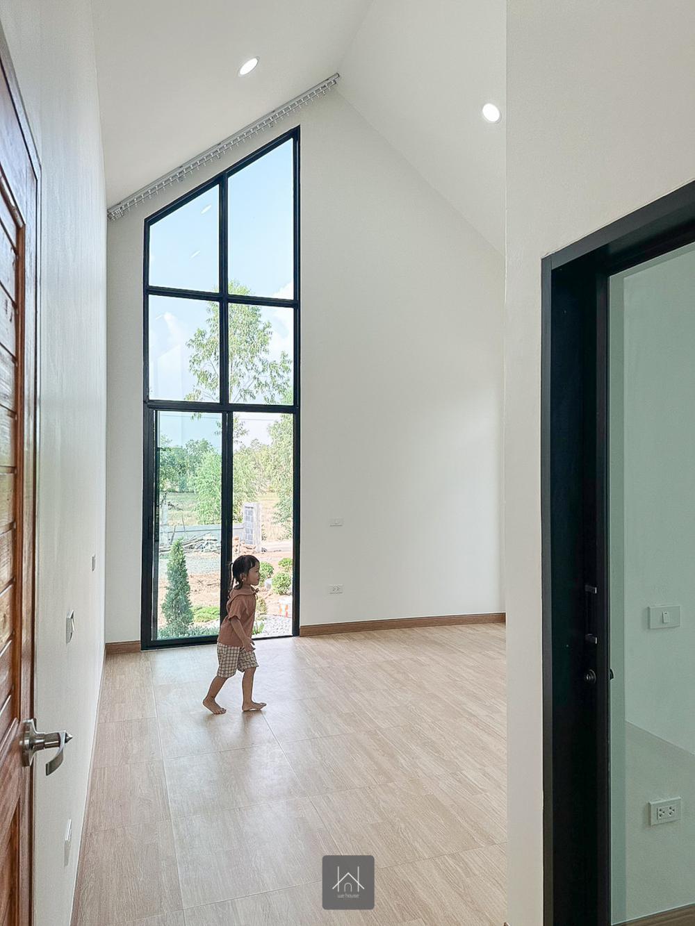 ไอเดียบ้านสวยแบบมินิมอลนอร์ดิก 3 ห้องนอน 2 ห้องน้ำ 1 ห้องโถง 1 ครัว+ซักล้าง และห้องเก็บของ พร้อมที่จอดรถ 2 คัน รูปที่ 36