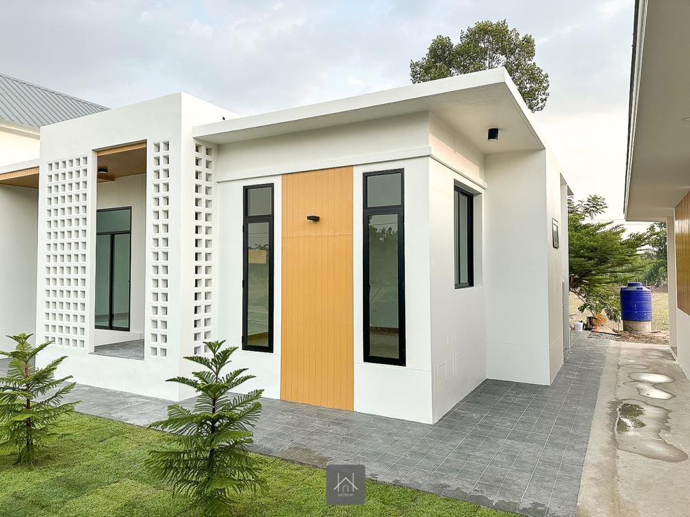 ไอเดียบ้านสวยแบบมินิมอลนอร์ดิก 3 ห้องนอน 2 ห้องน้ำ 1 ห้องโถง 1 ครัว+ซักล้าง และห้องเก็บของ พร้อมที่จอดรถ 2 คัน รูปที่ 38