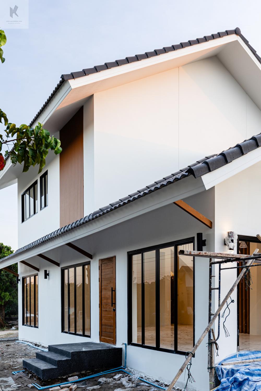 บ้านสองชั้นมินิมอลสองชั้น ละมุนห้องนอน 3 ห้อง 2 ห้องน้ำ พื้นที่ 150 ตร.ม. รูปที่ 19