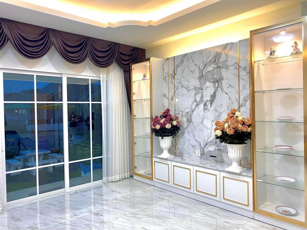 บ้านสไตล์คอทเทจขาวละมุนตามาก ขนาด 100 ตร.ม. งบล้านต้นๆ รูปที่ 10