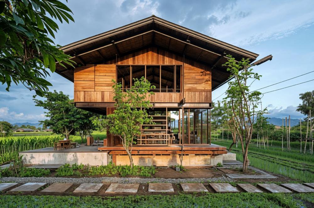 บ้านสวนอีสาน Inspiration จากเล้าข้าว รูปที่ 10