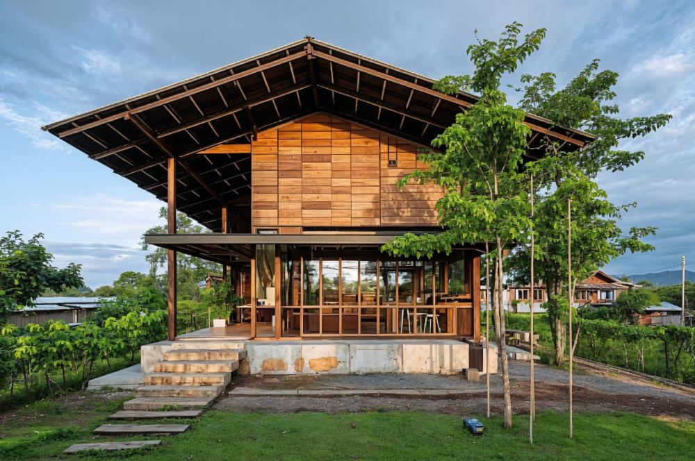 บ้านสวนอีสาน Inspiration จากเล้าข้าว รูปที่ 11