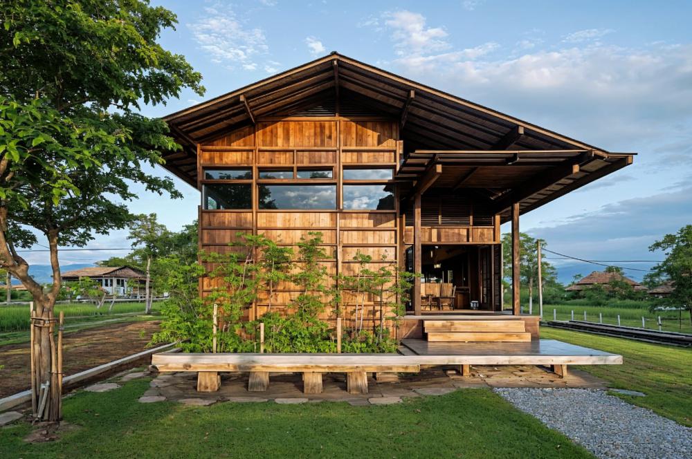 บ้านสวนอีสาน Inspiration จากเล้าข้าว รูปที่ 5