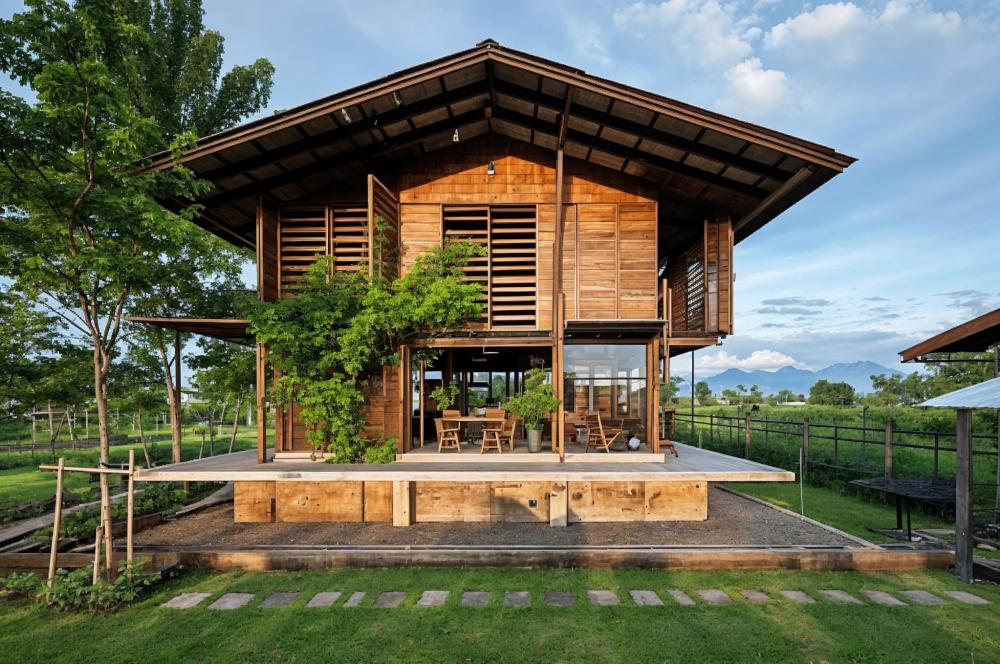 บ้านสวนอีสาน Inspiration จากเล้าข้าว รูปที่ 6