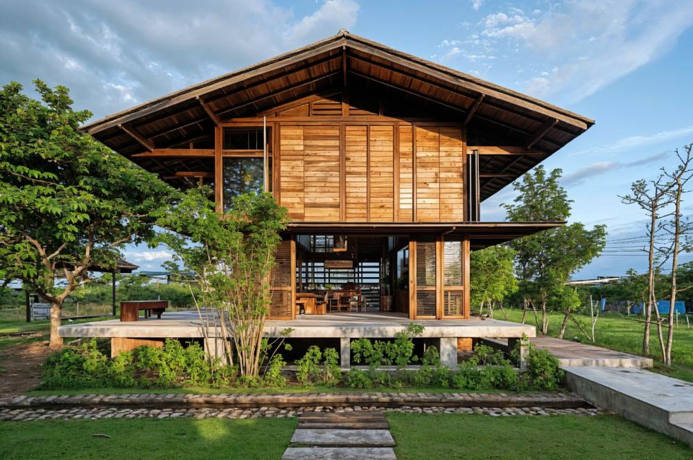 บ้านสวนอีสาน Inspiration จากเล้าข้าว รูปที่ 9