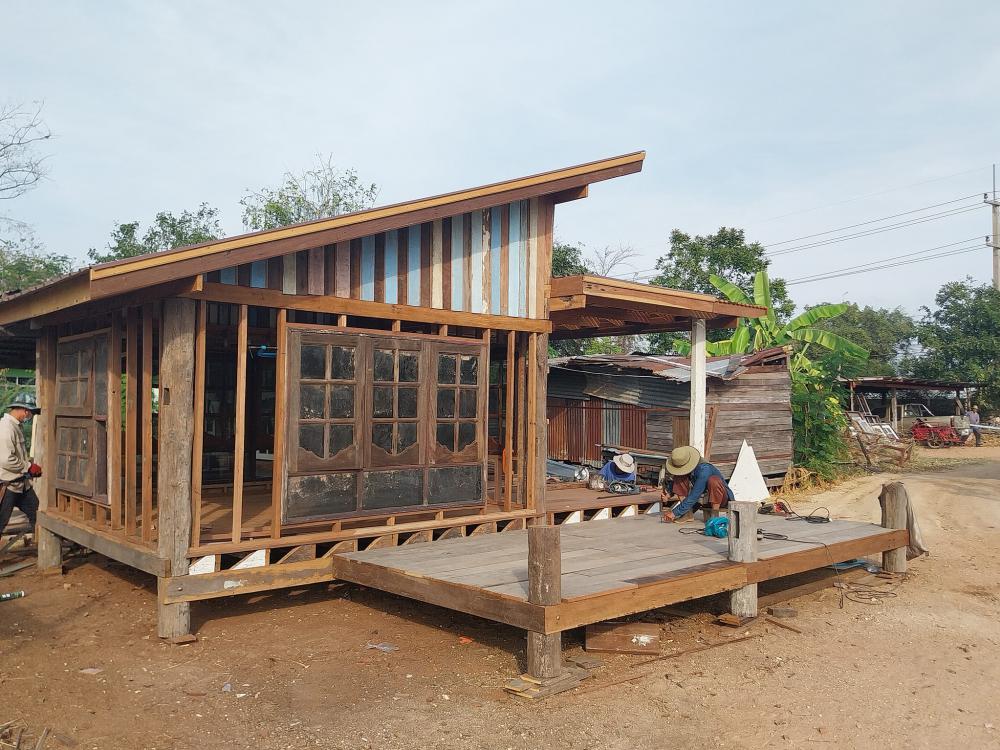 บ้านน็อคดาวน์ไม้สไตล์โมเดิร์น รูปที่ 7