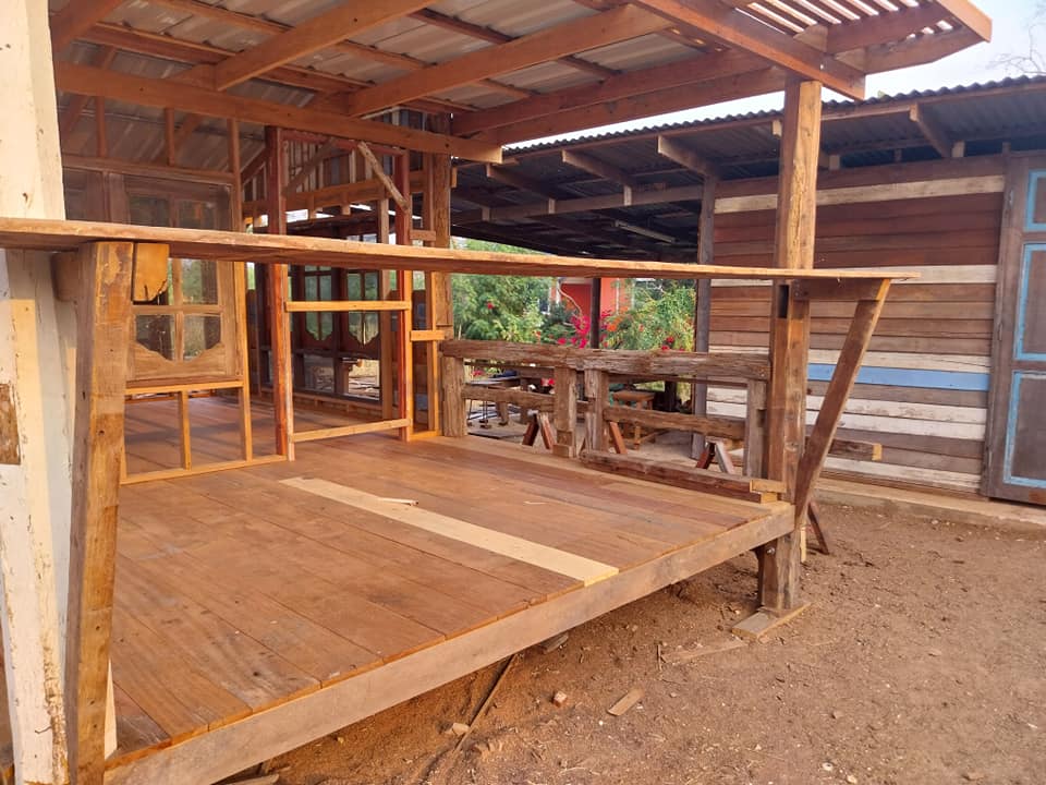 บ้านน็อคดาวน์ไม้สไตล์โมเดิร์น รูปที่ 9