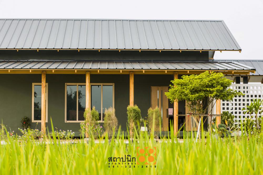 บ้านสไตล์อีสาน เอเชียทรอปิกคอล ท่ามกลางทุ่งนาสีเขียวในหมู่บ้านติดริมแม่น้ำโขง อ.เมือง จ.มุกดาหาร รูปที่ 3