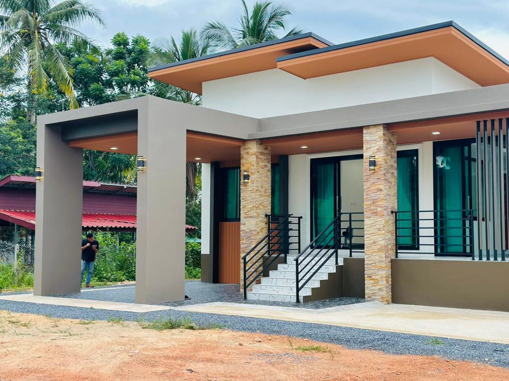 บ้านเดี่ยวพักอาศัย 1 ชั้น ขนาด 3 ห้องนอน 2 ห้องน้ำ โดย SENTOSA Design รูปที่ 5