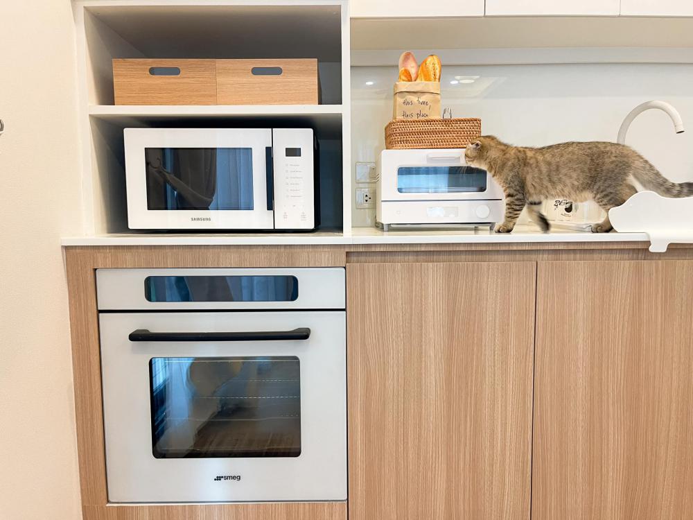 ไอเดียบ้านสไตล์มินิมอลตกแต่งภายในมินิมอล มีแมว อบอุ่น น่าอยู่ รูปที่ 13