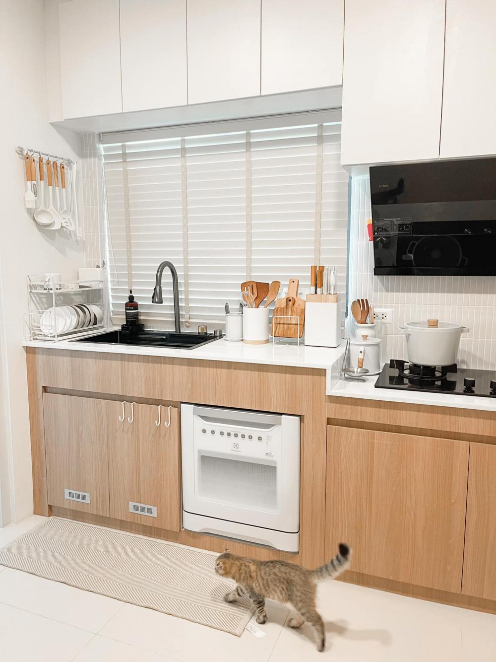 ไอเดียบ้านสไตล์มินิมอลตกแต่งภายในมินิมอล มีแมว อบอุ่น น่าอยู่ รูปที่ 27