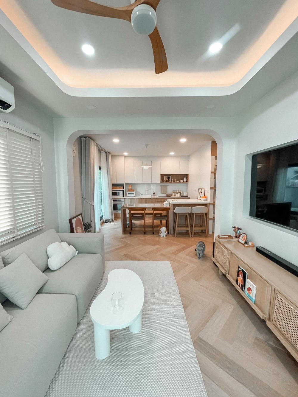 ไอเดียบ้านสไตล์มินิมอลตกแต่งภายในมินิมอล มีแมว อบอุ่น น่าอยู่ รูปที่ 31