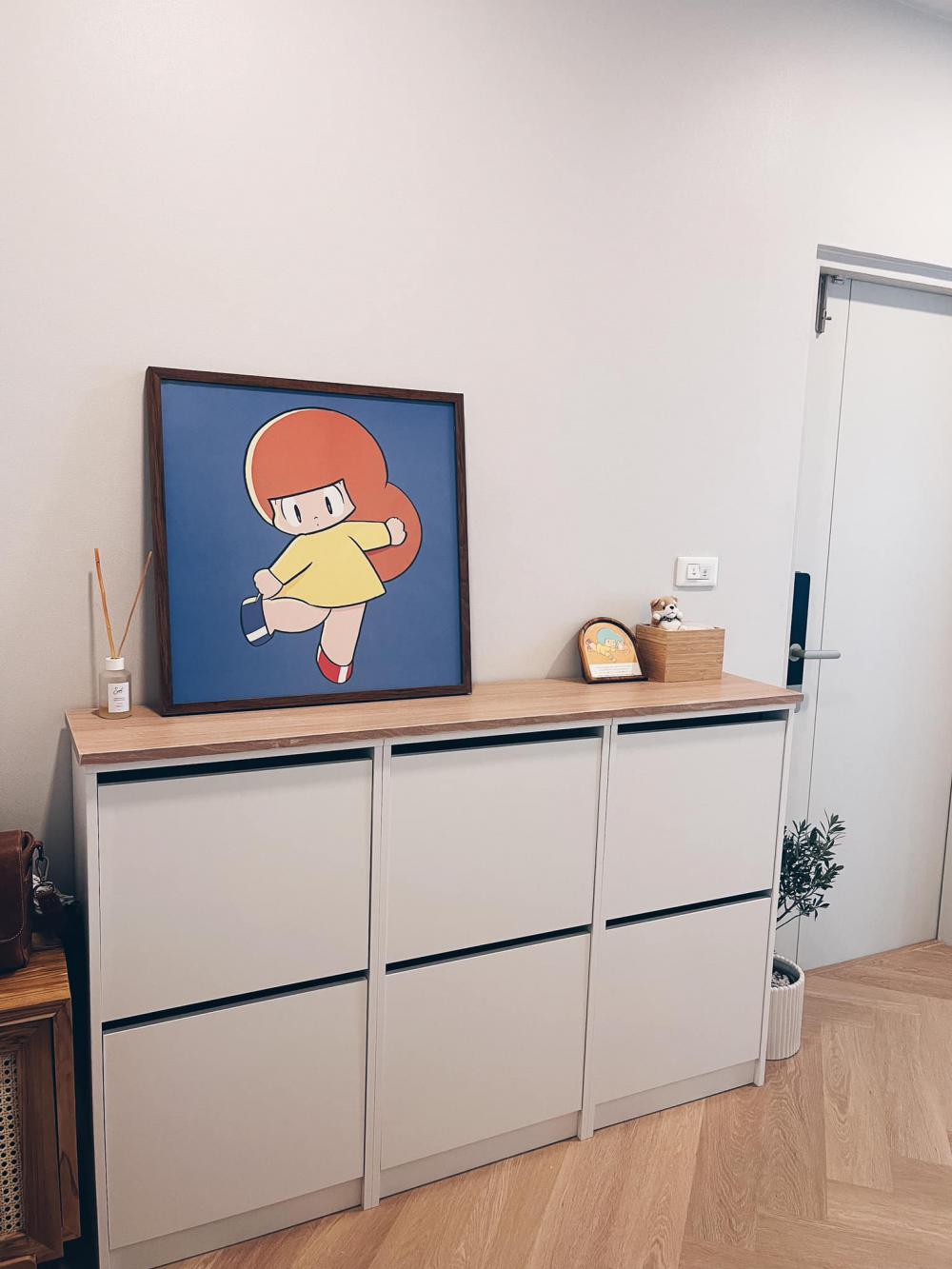 ไอเดียบ้านสไตล์มินิมอลตกแต่งภายในมินิมอล มีแมว อบอุ่น น่าอยู่ รูปที่ 45