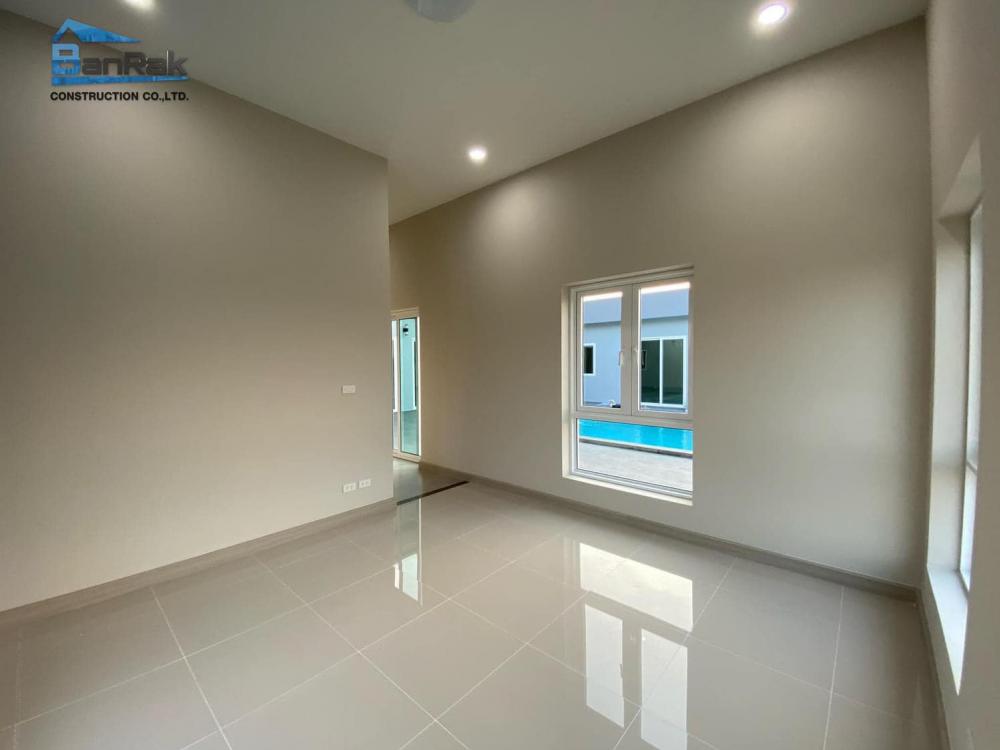 บ้านพักอาศัย 3 ห้องนอน 3 ห้องน้ำ ห้องแต่งตัว โถงรับแขก-พักผ่อน ห้องเอนกประสงค์ ห้องครัว-อาหาร ห้องระบบไฟฟ้า ระเบียงพักผ่อน รูปที่ 10