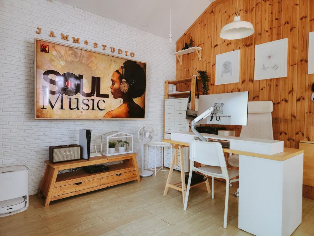 ไอเดียแต่งบ้านน่ารักน่าอยู่ภายในผสมผสานความเป็นมินิมอล มีมุมพักผ่อนหลายโซน มุมผ่อนคลาย เจ้าของแต่งได้น่ารักและน่าอยู่มาก รูปที่ 5