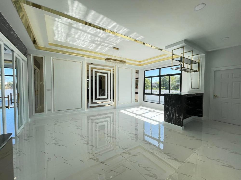 รีวิวบ้านขาวดำเทา บ้านสองชั้นแบบบ้านคอนเทมโพรารี่ รูปที่ 10