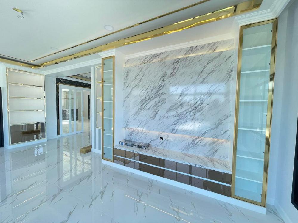 รีวิวบ้านขาวดำเทา บ้านสองชั้นแบบบ้านคอนเทมโพรารี่ รูปที่ 36