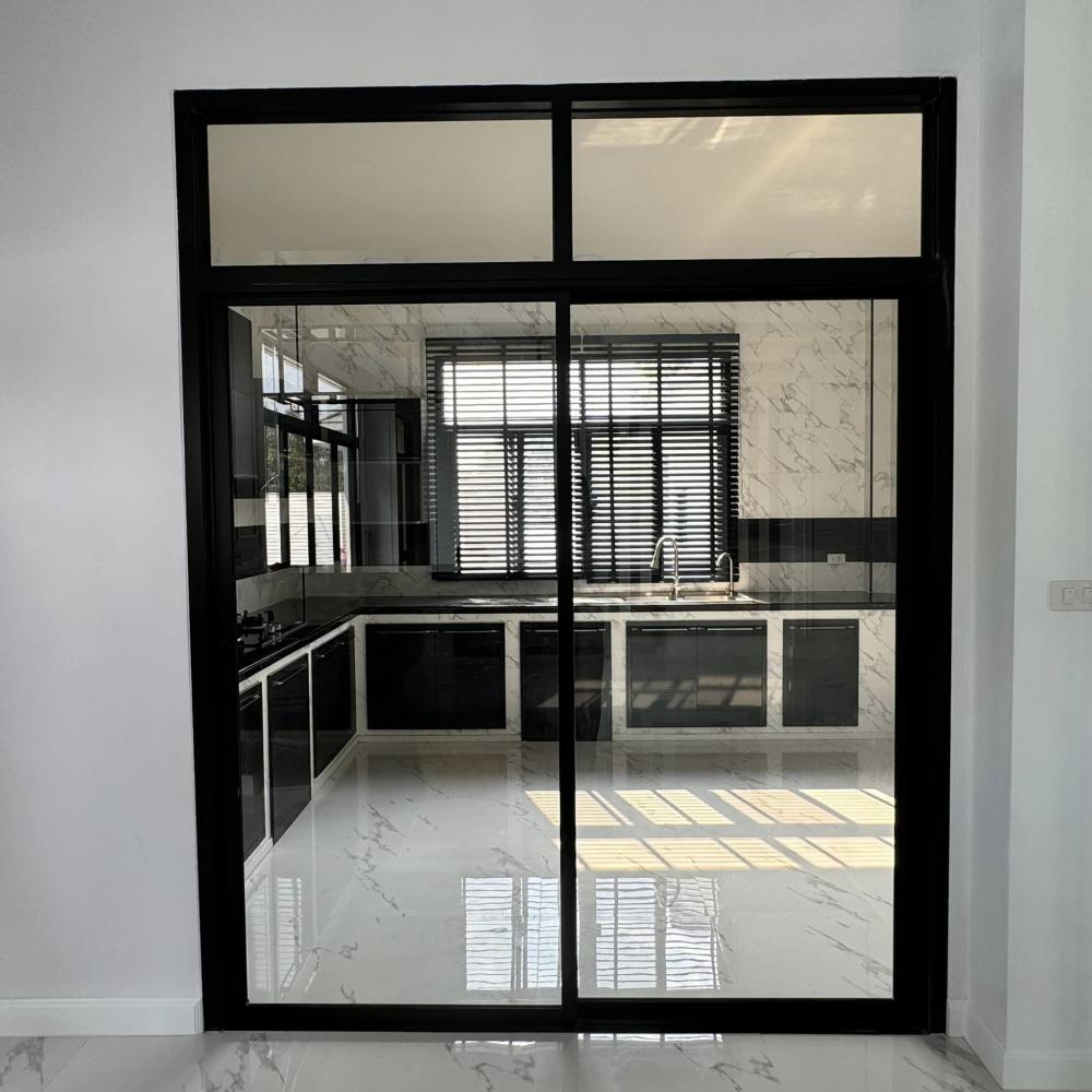 รีวิวบ้านขาวดำเทา บ้านสองชั้นแบบบ้านคอนเทมโพรารี่ รูปที่ 29