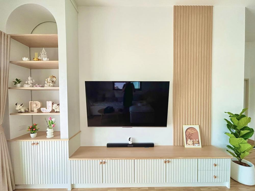 บ้านมินิมอลมูจิ 3 ห้องนอน 2 ห้องน้ำ แต่งภายนอกและภายในแบบมินิมอล อบอุ่นน่าอยู่ รูปที่ 3