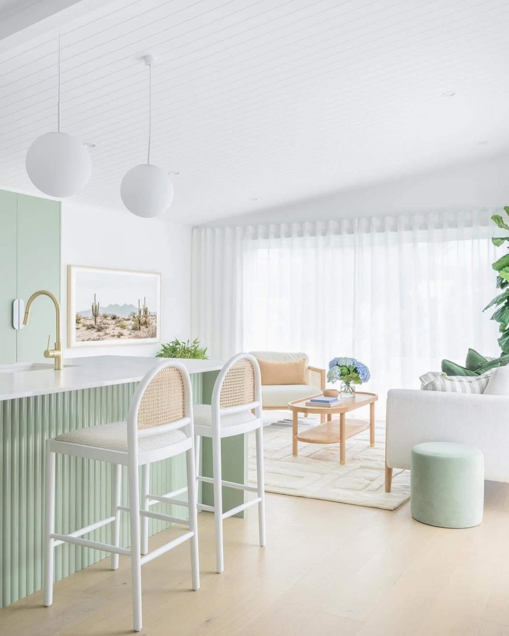 รีโนเวทบ้านอายุกว่า 60 ปี ให้กลายเป็นที่มีชีวิตชีวา โอบล้อมด้วยบรรยากาศแบบปาล์มสปริงส์ รูปที่ 5