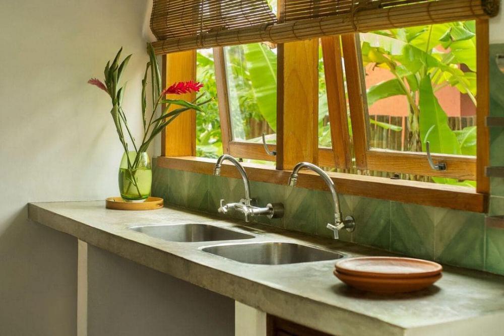 บ้านปูนผสมไม้สมัยใหม่ โชว์ไม้และยกพื้นสูง รูปที่ 9