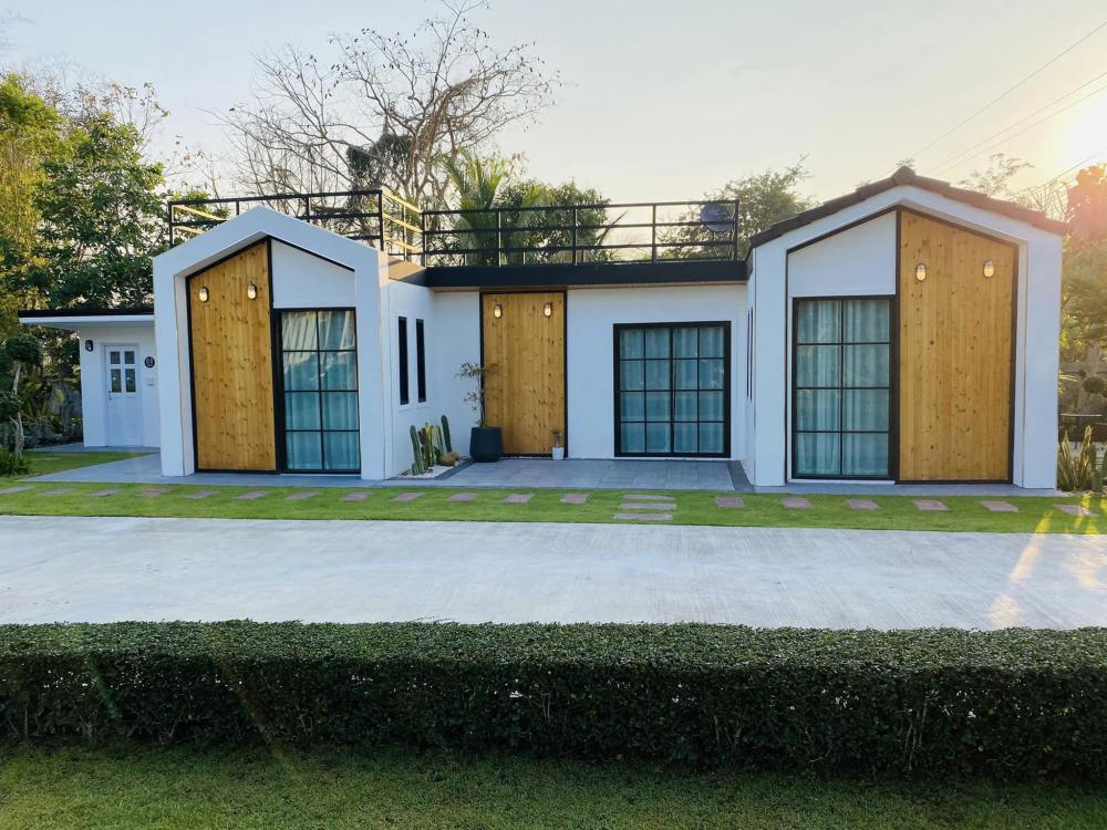 บ้านนอร์ดิกมินิมอลมีดาดฟ้า จัดสวนสวย ร่มรื่นน่าอยู่มาก รูปที่ 14