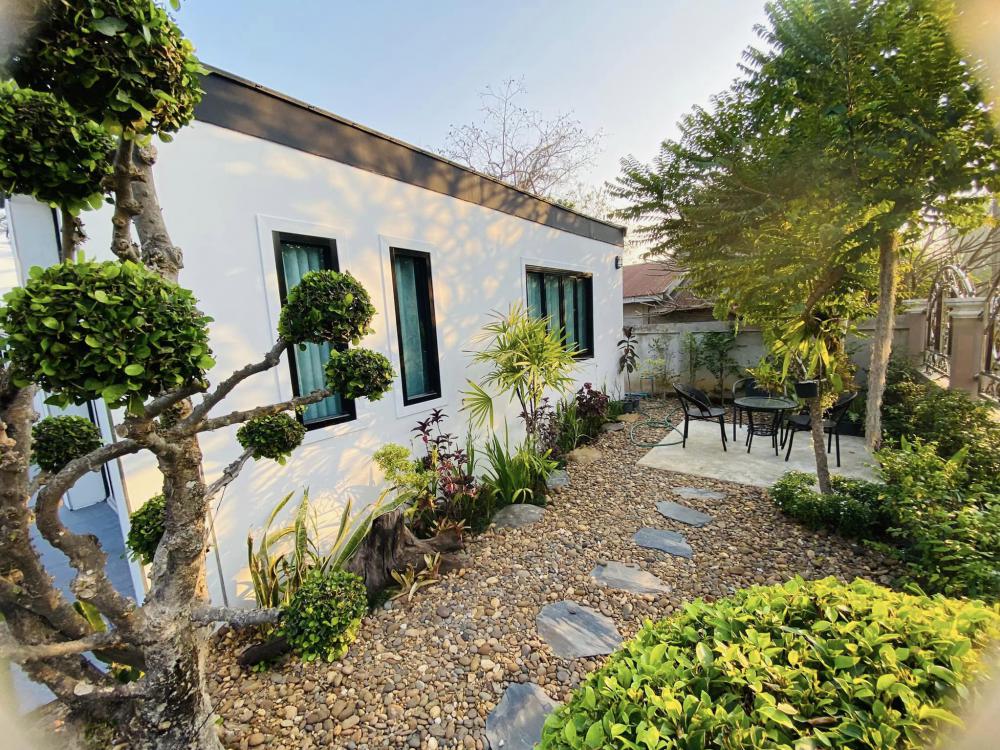 บ้านนอร์ดิกมินิมอลมีดาดฟ้า จัดสวนสวย ร่มรื่นน่าอยู่มาก รูปที่ 3