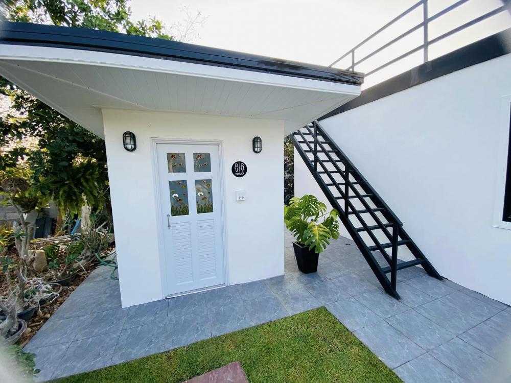 บ้านนอร์ดิกมินิมอลมีดาดฟ้า จัดสวนสวย ร่มรื่นน่าอยู่มาก รูปที่ 7