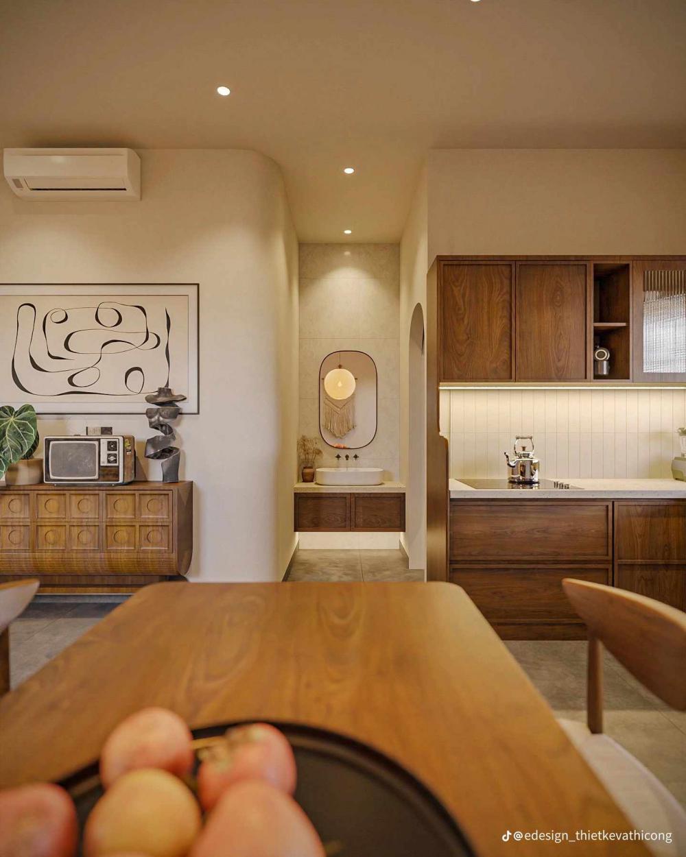 ไอเดียบ้านสวยสไตล์มินิมอลภายในก็มินิมอลแต่งภายในได้น่ารัก รูปที่ 17