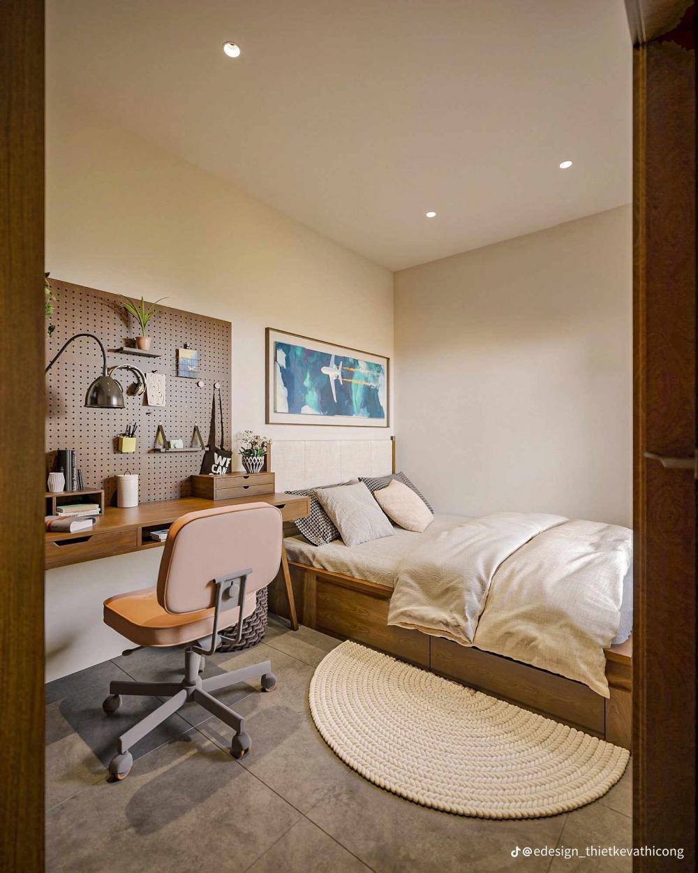 ไอเดียบ้านสวยสไตล์มินิมอลภายในก็มินิมอลแต่งภายในได้น่ารัก รูปที่ 19