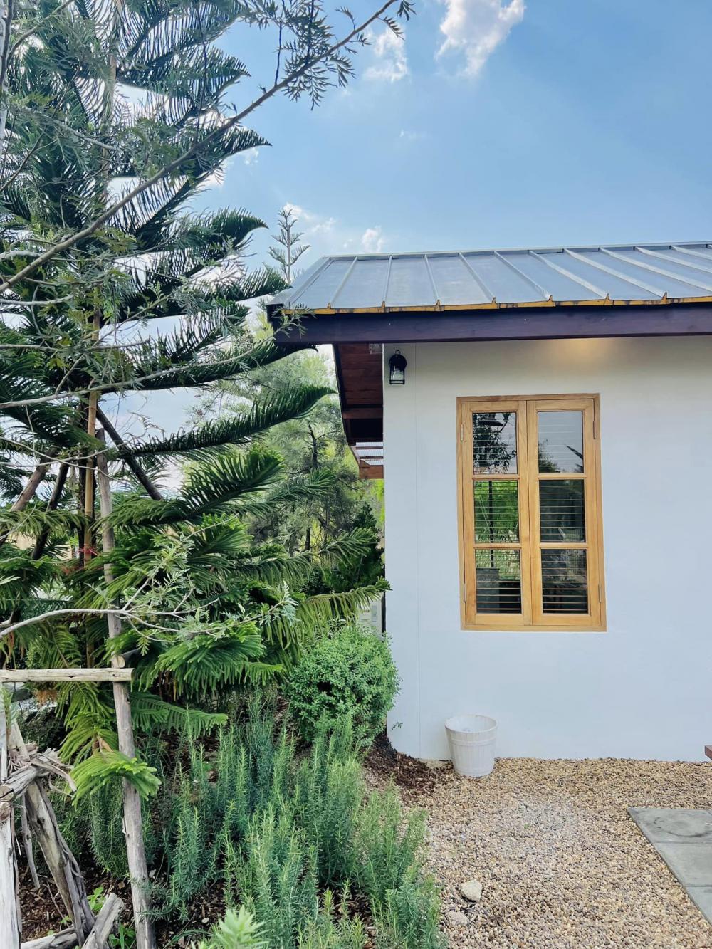 ไอเดียบ้านญี่ปุ่นขนาดเล็ก สวนดอกไม้สนามหญ้า มีลำธารไหลผ่าน บ้านสวนเวลาเขาใหญ่ รูปที่ 23