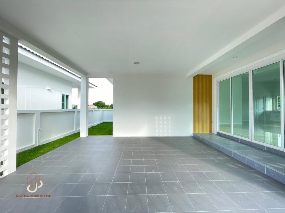 ไอเดียสร้างบ้านมินิมอลมูจิ บ้านเดี่ยว ชั้นเดียว 3 ห้องนอน 2 ห้องน้ำ 2 จอดรถ รูปที่ 14