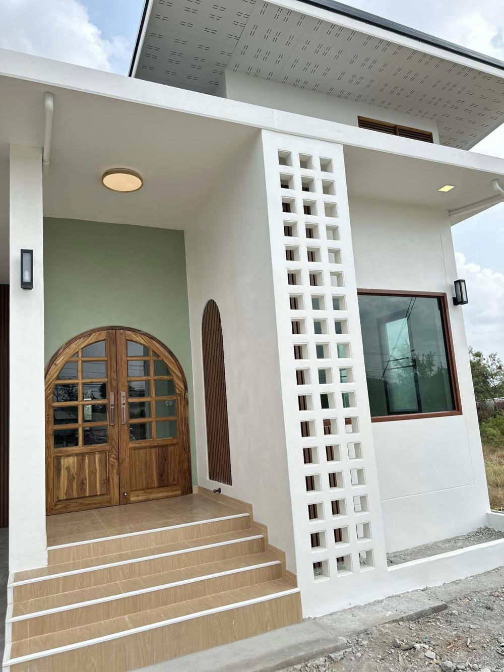 บ้านชั้นเดียว มินิมอล โมเดิร์น ด้วยงบ 1.3M เนื้อที่ 84 ตรม. รูปที่ 3