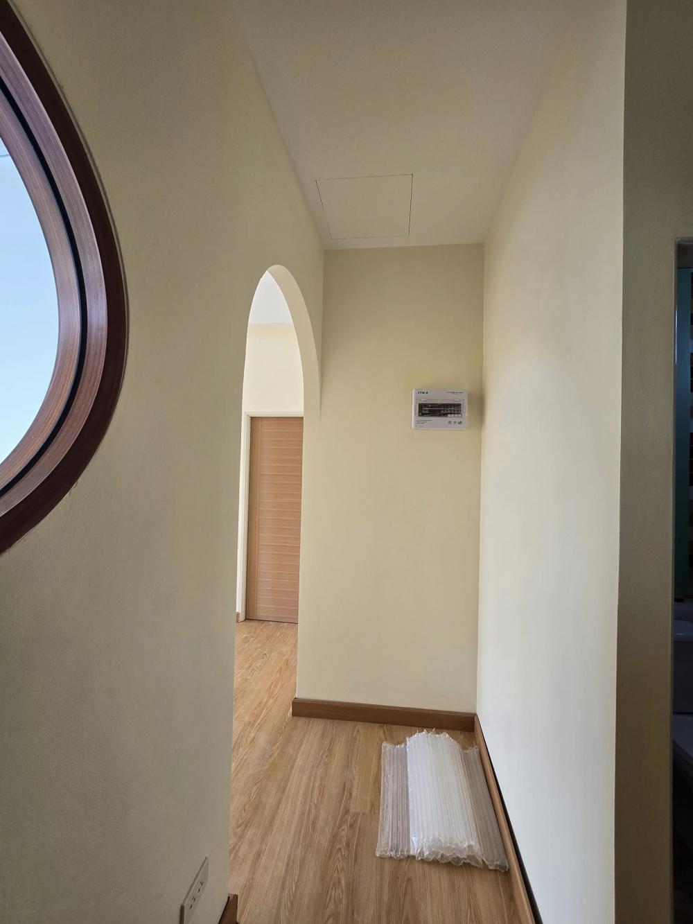 บ้านมินิมอลสองชั้นครึ่ง แบบบ้าน 2 ห้องนอน 1ห้องน้ำ 1รับแขก 1ที่จอดรถ งบไม่ถึงล้าน รูปที่ 9