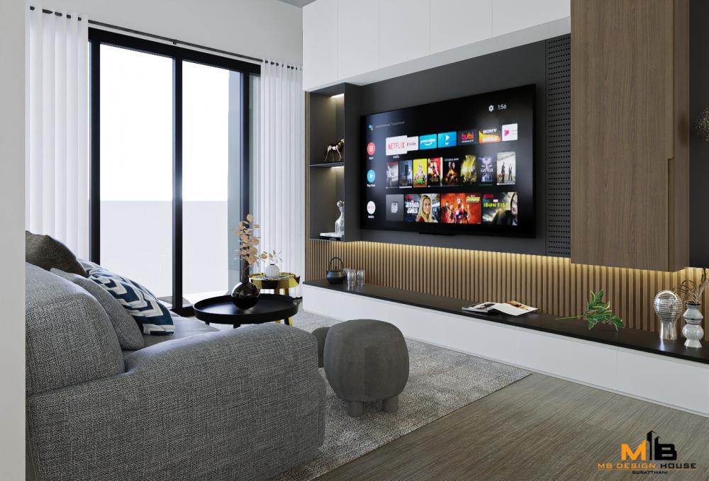 แบบบ้านไสตล์นอร์ดิก 3 ห้องนอน 2 ห้องน้ำ 1 ที่จอดรถ งบ 1.2 ลบ. รูปที่ 11