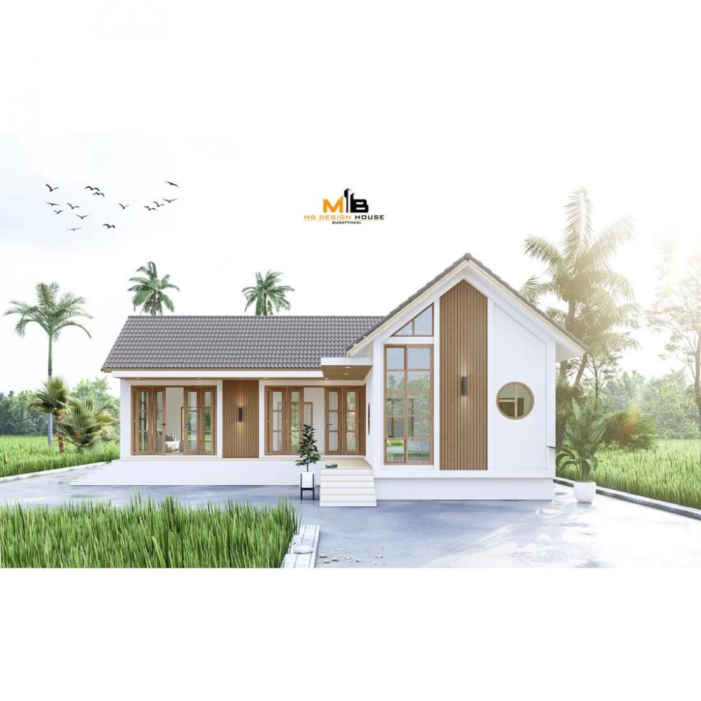 บ้านสไตล์นอร์ดิกบ้านสไตล์มินิมอลมูจิ ขนาดตัวบ้าน 3 ห้องนอน 3 ห้องน้ำ งบ 1.6 ล้านบาท รูปที่ 16