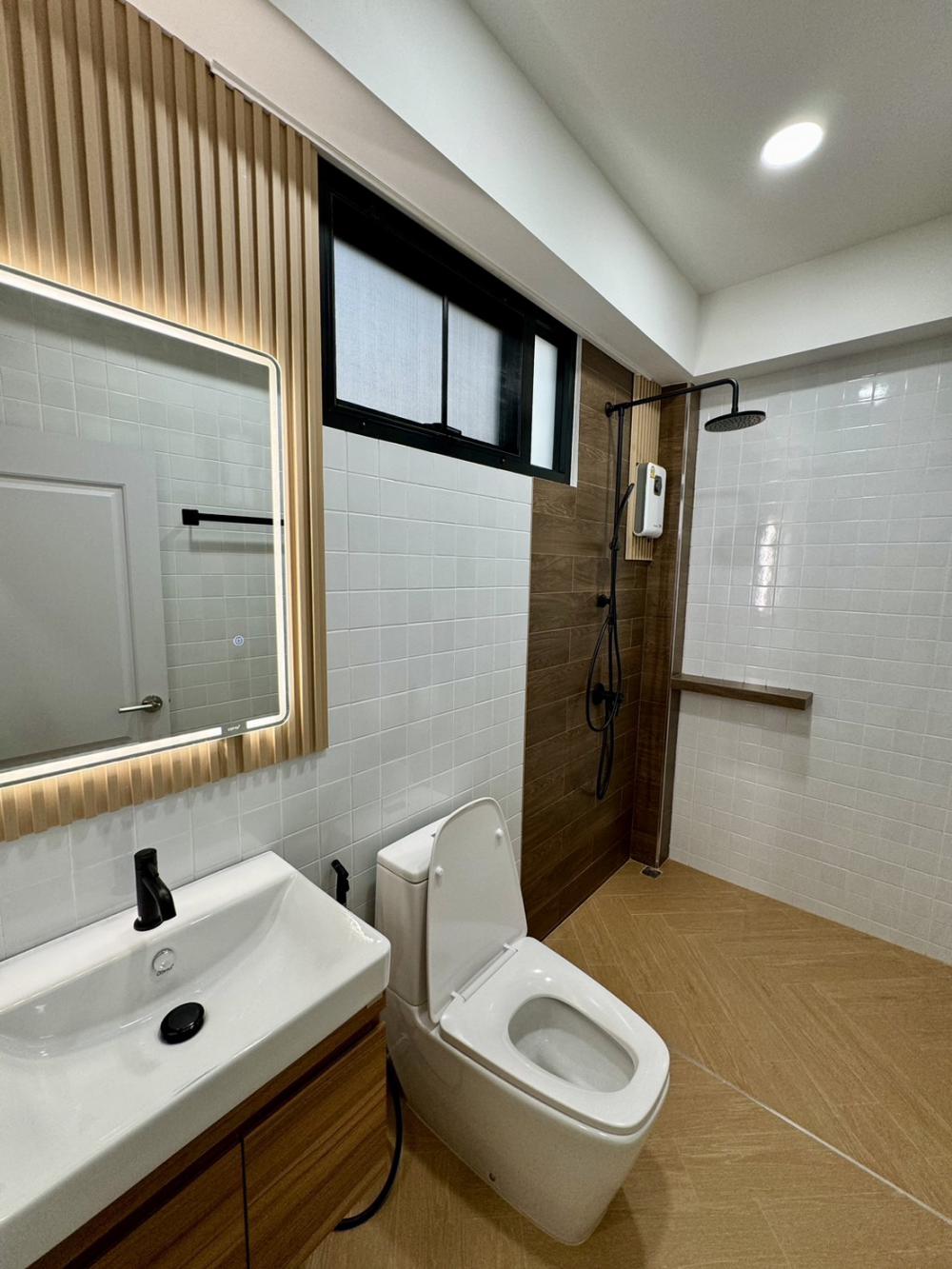 แบบบ้านสไตล์นอร์ดิกส์ ชั้นครึ่ง ขนาด 2 ห้องนอน 3 ห้องน้ำ รูปที่ 13