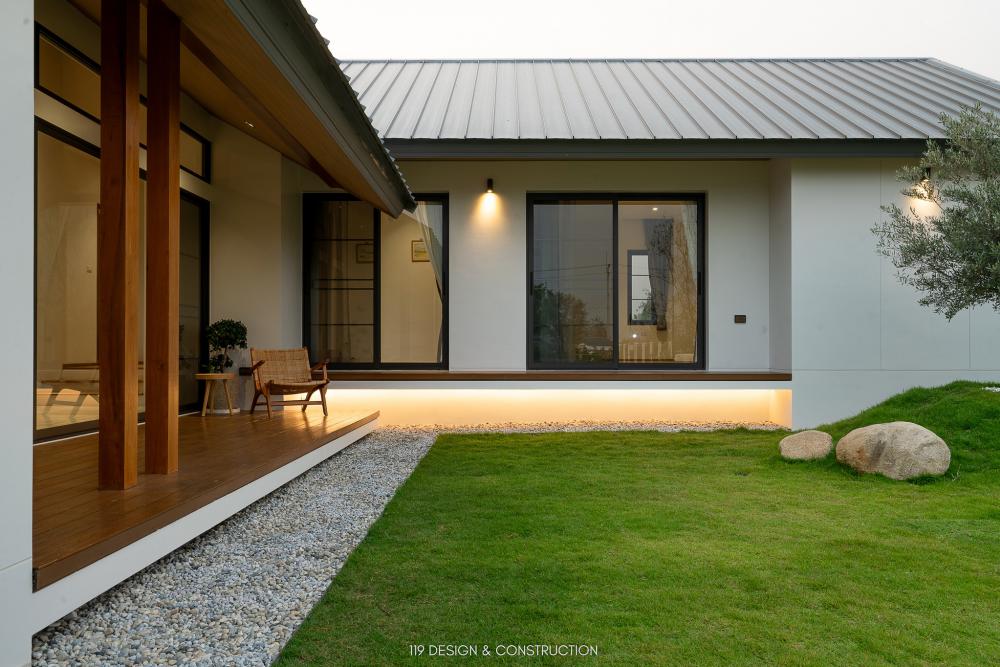 ไอเดียบ้านกลางนาพื้นที่ใช้สอย 231 ตร.ม. ตั้งอยู่ชานเมืองใน อ.หางดง จ.เชียงใหม่ ที่แวดล้อมไปด้วยธรรมชาติและทุ่งนา  รูปที่ 10