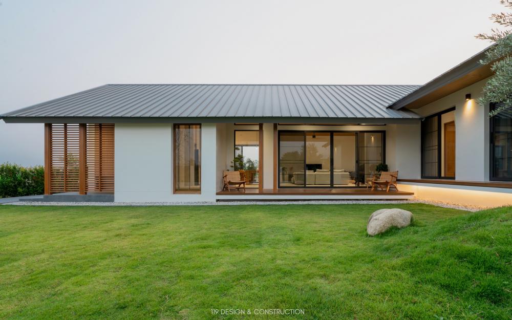 ไอเดียบ้านกลางนาพื้นที่ใช้สอย 231 ตร.ม. ตั้งอยู่ชานเมืองใน อ.หางดง จ.เชียงใหม่ ที่แวดล้อมไปด้วยธรรมชาติและทุ่งนา  รูปที่ 11