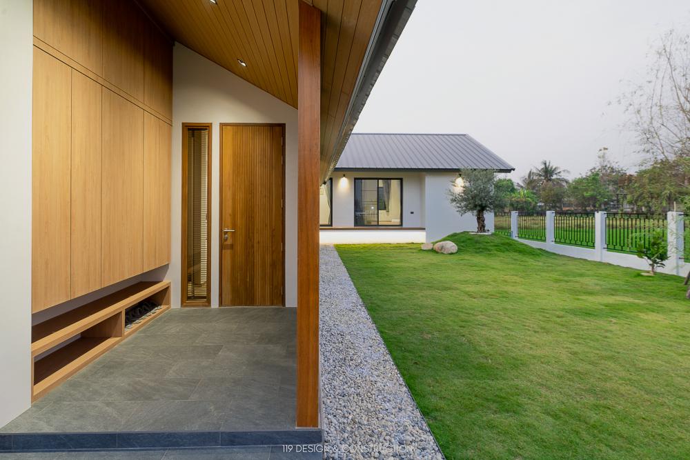 ไอเดียบ้านกลางนาพื้นที่ใช้สอย 231 ตร.ม. ตั้งอยู่ชานเมืองใน อ.หางดง จ.เชียงใหม่ ที่แวดล้อมไปด้วยธรรมชาติและทุ่งนา  รูปที่ 13