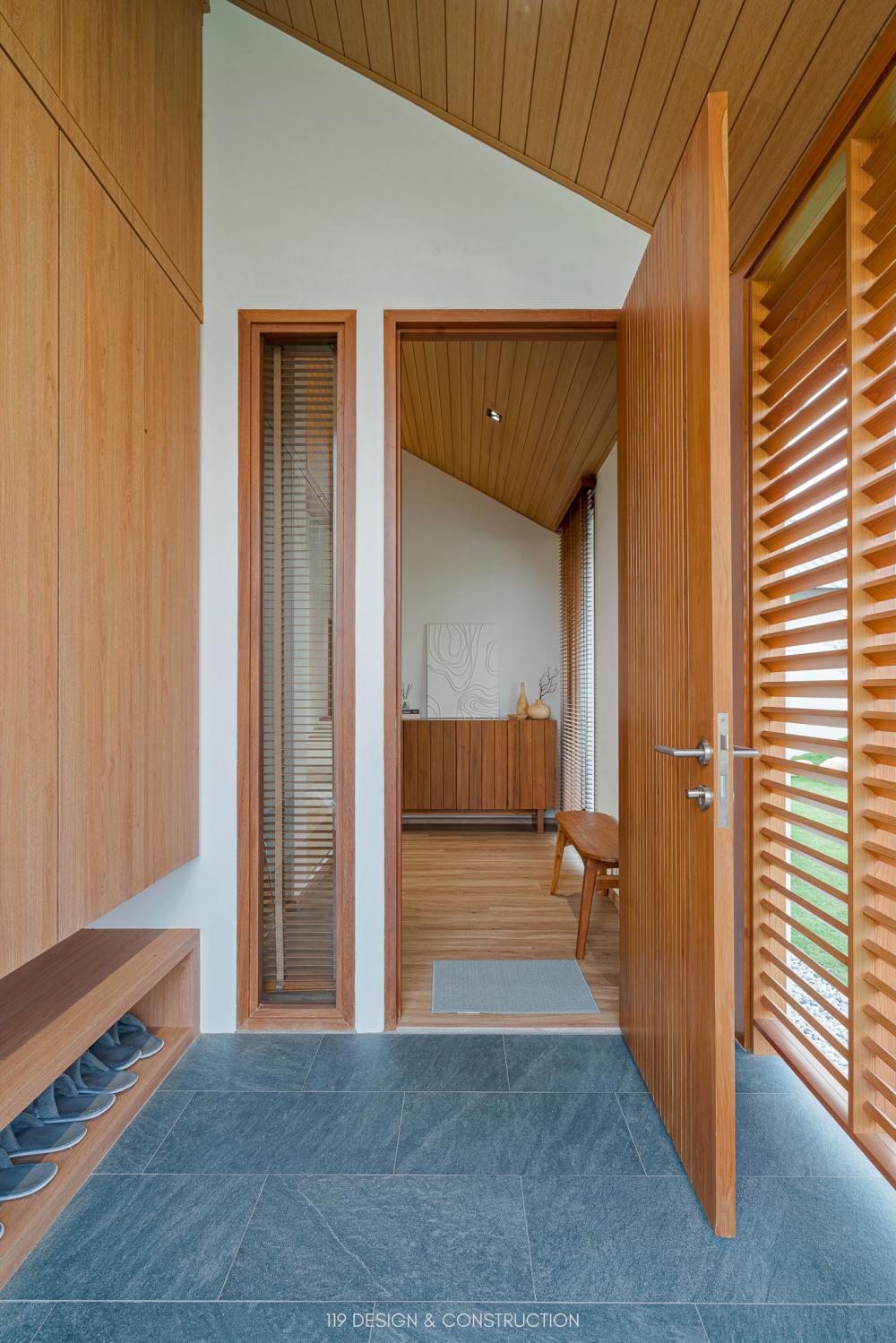 ไอเดียบ้านกลางนาพื้นที่ใช้สอย 231 ตร.ม. ตั้งอยู่ชานเมืองใน อ.หางดง จ.เชียงใหม่ ที่แวดล้อมไปด้วยธรรมชาติและทุ่งนา  รูปที่ 16