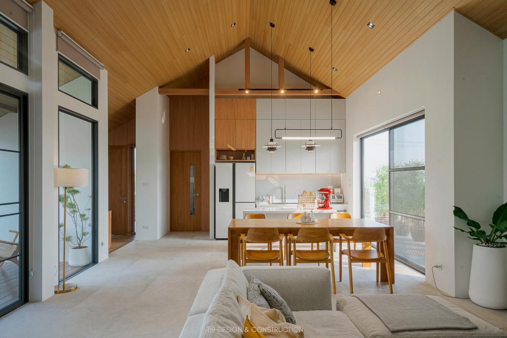 ไอเดียบ้านกลางนาพื้นที่ใช้สอย 231 ตร.ม. ตั้งอยู่ชานเมืองใน อ.หางดง จ.เชียงใหม่ ที่แวดล้อมไปด้วยธรรมชาติและทุ่งนา  รูปที่ 21