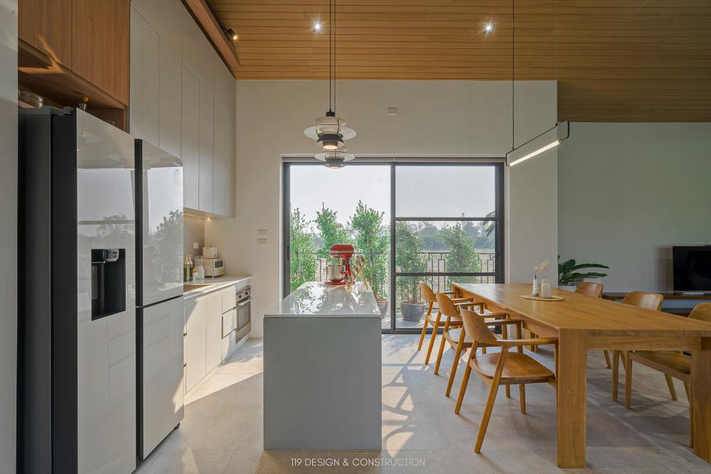 ไอเดียบ้านกลางนาพื้นที่ใช้สอย 231 ตร.ม. ตั้งอยู่ชานเมืองใน อ.หางดง จ.เชียงใหม่ ที่แวดล้อมไปด้วยธรรมชาติและทุ่งนา  รูปที่ 31