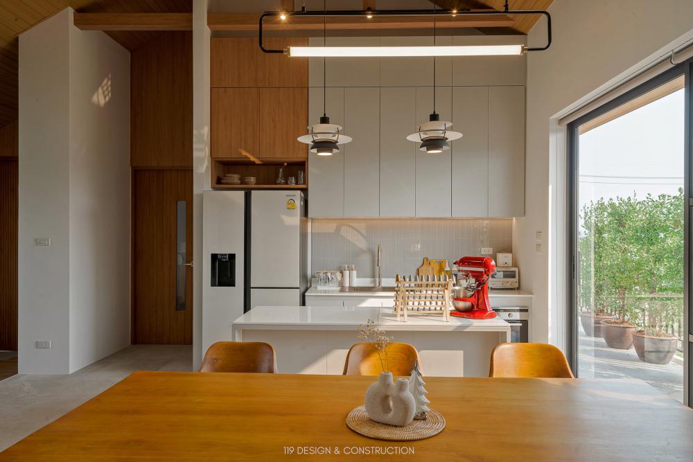 ไอเดียบ้านกลางนาพื้นที่ใช้สอย 231 ตร.ม. ตั้งอยู่ชานเมืองใน อ.หางดง จ.เชียงใหม่ ที่แวดล้อมไปด้วยธรรมชาติและทุ่งนา  รูปที่ 25