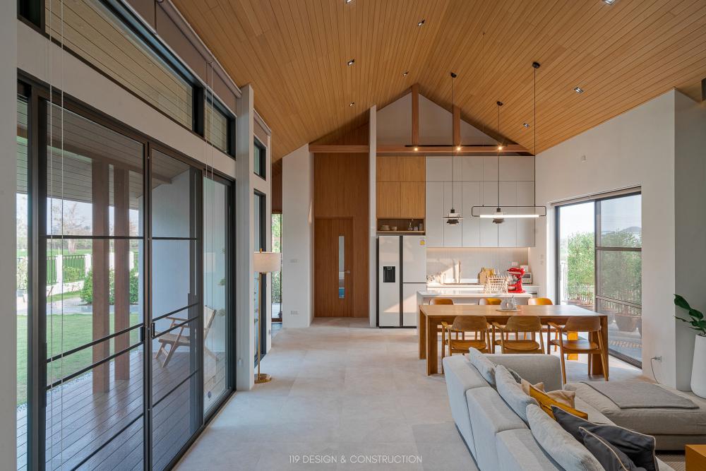 ไอเดียบ้านกลางนาพื้นที่ใช้สอย 231 ตร.ม. ตั้งอยู่ชานเมืองใน อ.หางดง จ.เชียงใหม่ ที่แวดล้อมไปด้วยธรรมชาติและทุ่งนา  รูปที่ 26