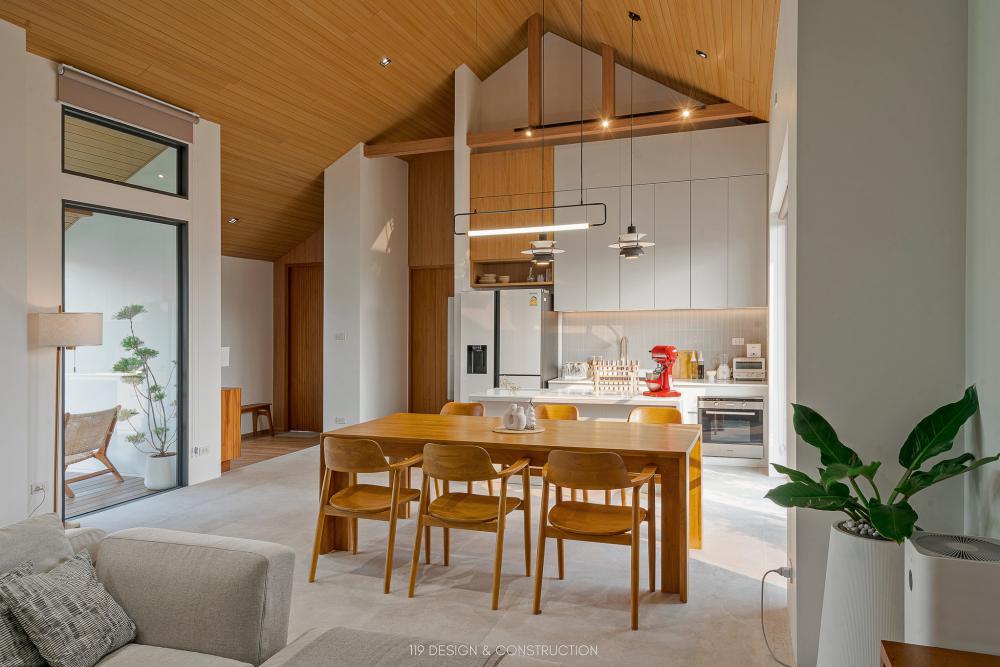 ไอเดียบ้านกลางนาพื้นที่ใช้สอย 231 ตร.ม. ตั้งอยู่ชานเมืองใน อ.หางดง จ.เชียงใหม่ ที่แวดล้อมไปด้วยธรรมชาติและทุ่งนา  รูปที่ 27