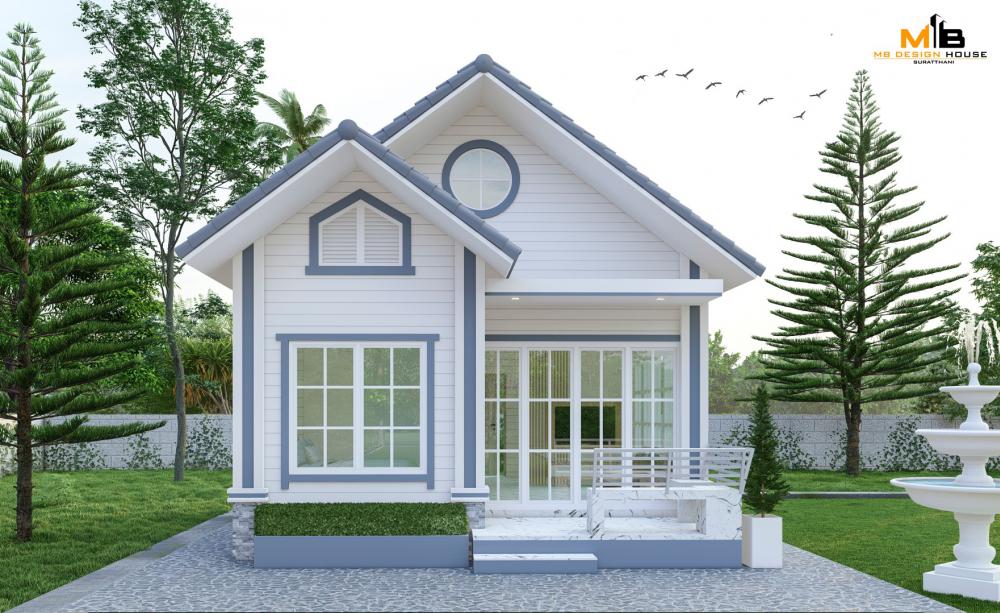 แบบบ้าน T06 คอสเทจ หลังน้อย ๆ 2 ห้องนอน 1 ห้องน้ำ งบ 6 แสนต้นๆ รูปที่ 14