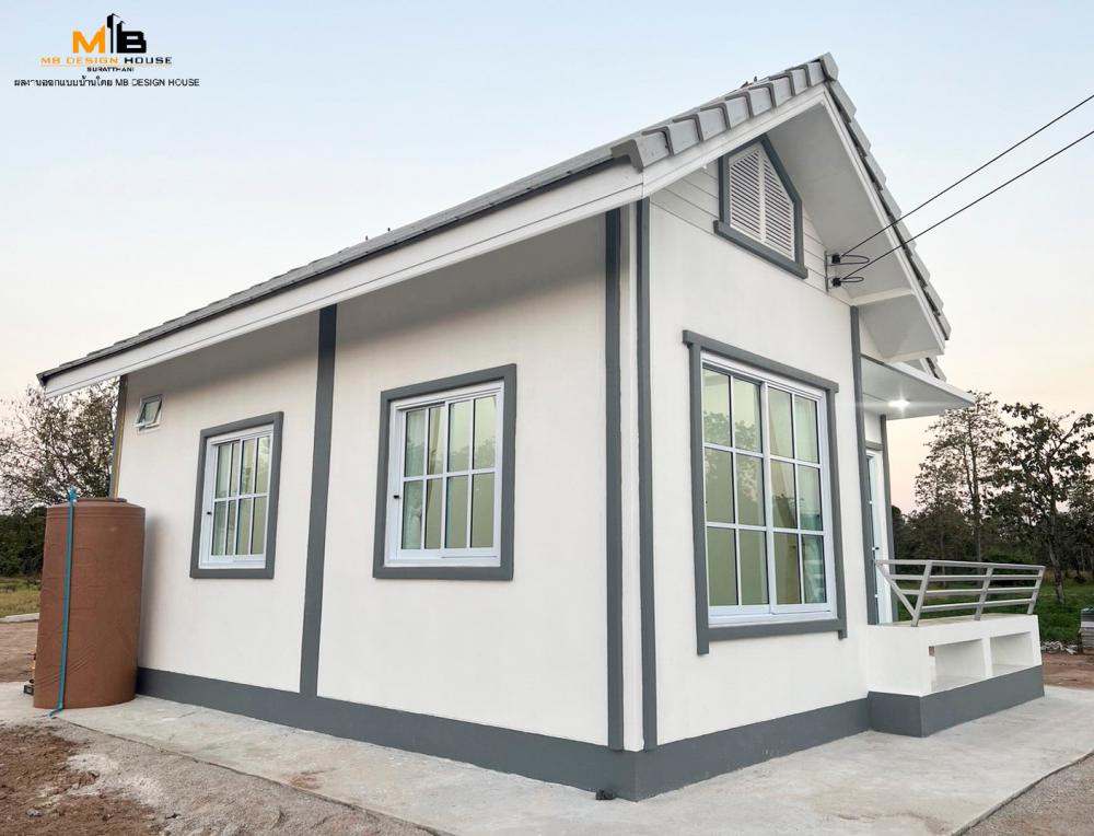 แบบบ้าน T06 คอสเทจ หลังน้อย ๆ 2 ห้องนอน 1 ห้องน้ำ งบ 6 แสนต้นๆ รูปที่ 4