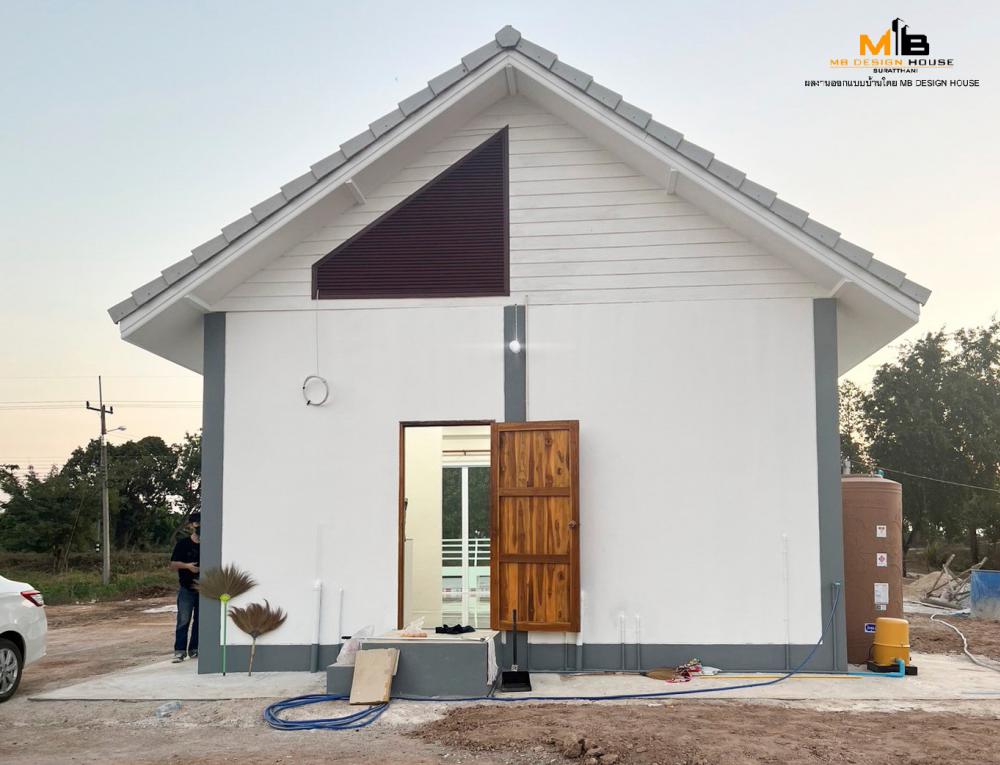 แบบบ้าน T06 คอสเทจ หลังน้อย ๆ 2 ห้องนอน 1 ห้องน้ำ งบ 6 แสนต้นๆ รูปที่ 6